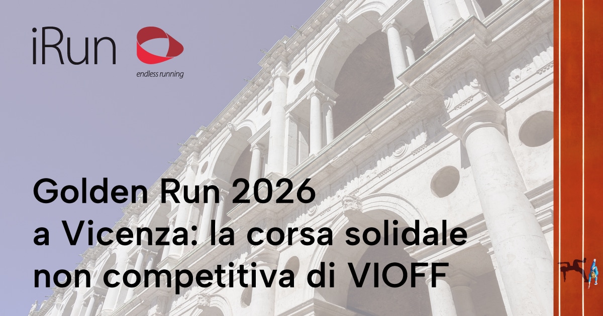 Golden Run 2026 a Vicenza: la corsa solidale non competitiva di VIOFF